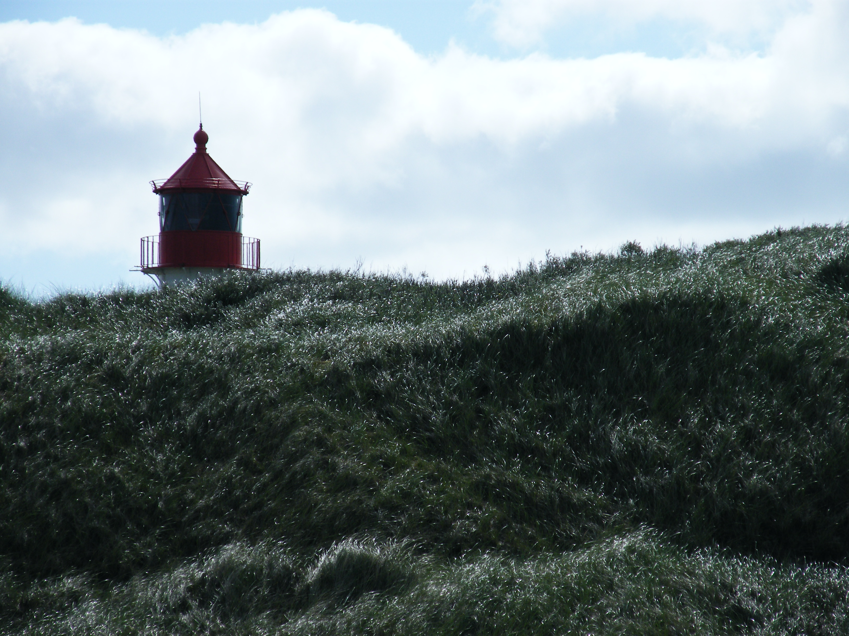 Quermarkenfeuer in den Dünen